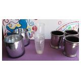 P - MIXED LOT OF CUPS GLASSES (N14)
