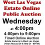 WELCOME TO OUR WED. @4pm ONLINE PUBLIC AUCTION