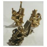 DESIGNER GOLDTONE CUFFLINK SET