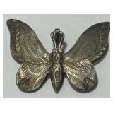 STERLING SILVER BUTTERFLY CHARM 2.7 GRS