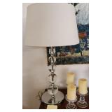 U - TABLE LAMP & CANDLES (L40)