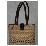 U - BRIGHTON WOVEN SHOULDER BAG