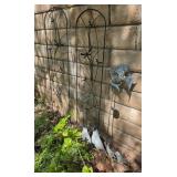 U - OUTDOOR TRELLIS, FISH WALL DECOR, QUAIL (Y53)