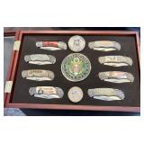 11 - COMPLETE SET OF ARME KNIVES IN CASE