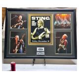 ONE NIGHT ONLY POSTER COA - 42.5"X 30.25"X 1.25"