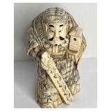ANTIQUE CARVED IVORY CHINESE STATUE