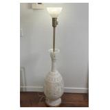 VINTAGE ALABASTER FLOOR LAMP