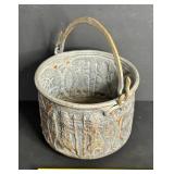 ANTIQUE WASHED COPPER POT HANDLE