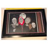 VINTAGE ORIGINAL POSTER ARTWORK PAINTING