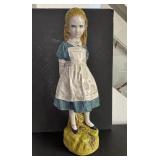 VINTAGE CREEPY ALICE WONDERLAND SCULPTURE