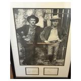 VINTAGE PHOTO OF ROBERT REDFORD & PAUL NEWMAN