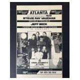 RARE VINTAGE CARDBOARD CONCERT POSTER