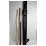 VINTAGE CUE STICK LEATHER CASE