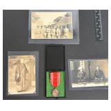 RARE WW2 MEDAL PURE SILVER