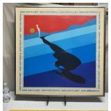 VINTAGE OUR PEOPLE LITHOGRAPH POSTER