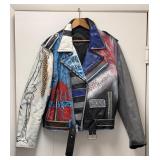 VINTAGE PUNK ROCK LEATHER JACKET