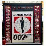 VINTAGE GIGANTIC JAMES BOND POSTER