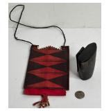 ANTIQUE NATIVE LEATHER POUCH