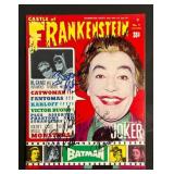RARE 1966 CASTLE OF FRANKENSTEIN #9 SIGNED