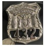 RARE VINTAGE NEW YORK STATE RAILROAD POLICE BADGE
