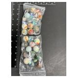 VINTAGE 2 BAGS OVER MARBLES