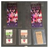 VINTAGE SPORT TICKET STUBS LOT