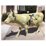 FIBERGLASS COW SPRUCE GOOSE ART