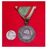 WWI GERMAN HUNGARIAN COMMEMORATIVE MEDAL