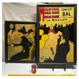 VINTAGE 2 FRENCH LITHOGRAPH POSTERS
