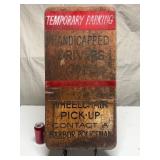 VINTAGE HARBOR SIGN DOUBLE SIDED