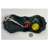 ANTIQUE GLASS MARBLES
