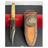 ANTIQUE HANDLE IXL HUNTING KNIFE