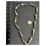 SIGNED BRUTALIST STERLING SILVER NECKLACE