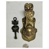ANTIQUE NOTICE HOLDER DEVIL FINIAL