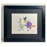 DRAWING BY VIRGIL ROSS "BUGS BUNNY MR HYDE"