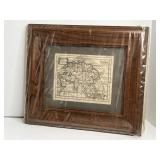 RARE 1750 MAP OF CONTINENT OF ASIA