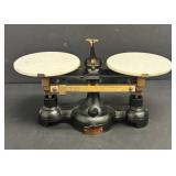 ANTIQUE IRON MARBLE BRONZE SCALE