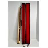 VINTAGE POOL CUE STICK CASE