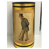 ANTIQUE VANITY FAIR CANE HOLDER