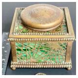 RARE ANTIQUE TIFFANY STUDIOS INKWELL