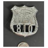 RARE VINTAGE AUX POLICE BADGE
