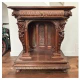 ANTIQUE FRENCH 19TH ALTAR PODIUM
