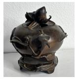 ANTIQUE BRONZE CHINESE INCENSE BURNER