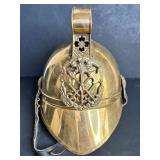 ANTIQUE BRITISH FIREMANS HELMET