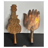 ANTIQUE LOT 2 BISCUIT SPATULAS