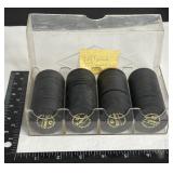 VINTAGE TOURNAMENT POKER CHIPS CASE