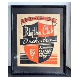 RHYTHM CLUB POSTER