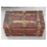RARE FORD WOOD STORAGE BOX