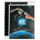 RARE SIGNED ET MOVIE PROGRAM