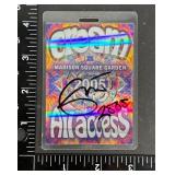 VINTAGE ACCESS PASS AT MSG